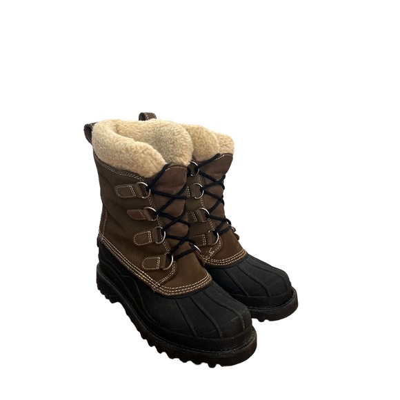 L.L Bean Shoes Ll Bean Womens Waterproof Hiking Trail Suede Snow